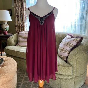 EXPRESS Beaded Chiffon Dress